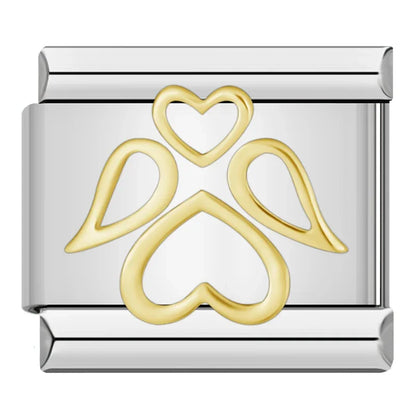Heart Angel - Silver Charm - Charmris