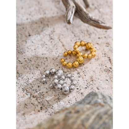 Bubble Beaded Ear Cuff