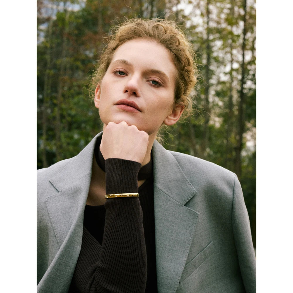 Stargaze Scattered Pavé Bangle