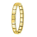 Classic Gold Italian Bracelet with Stars