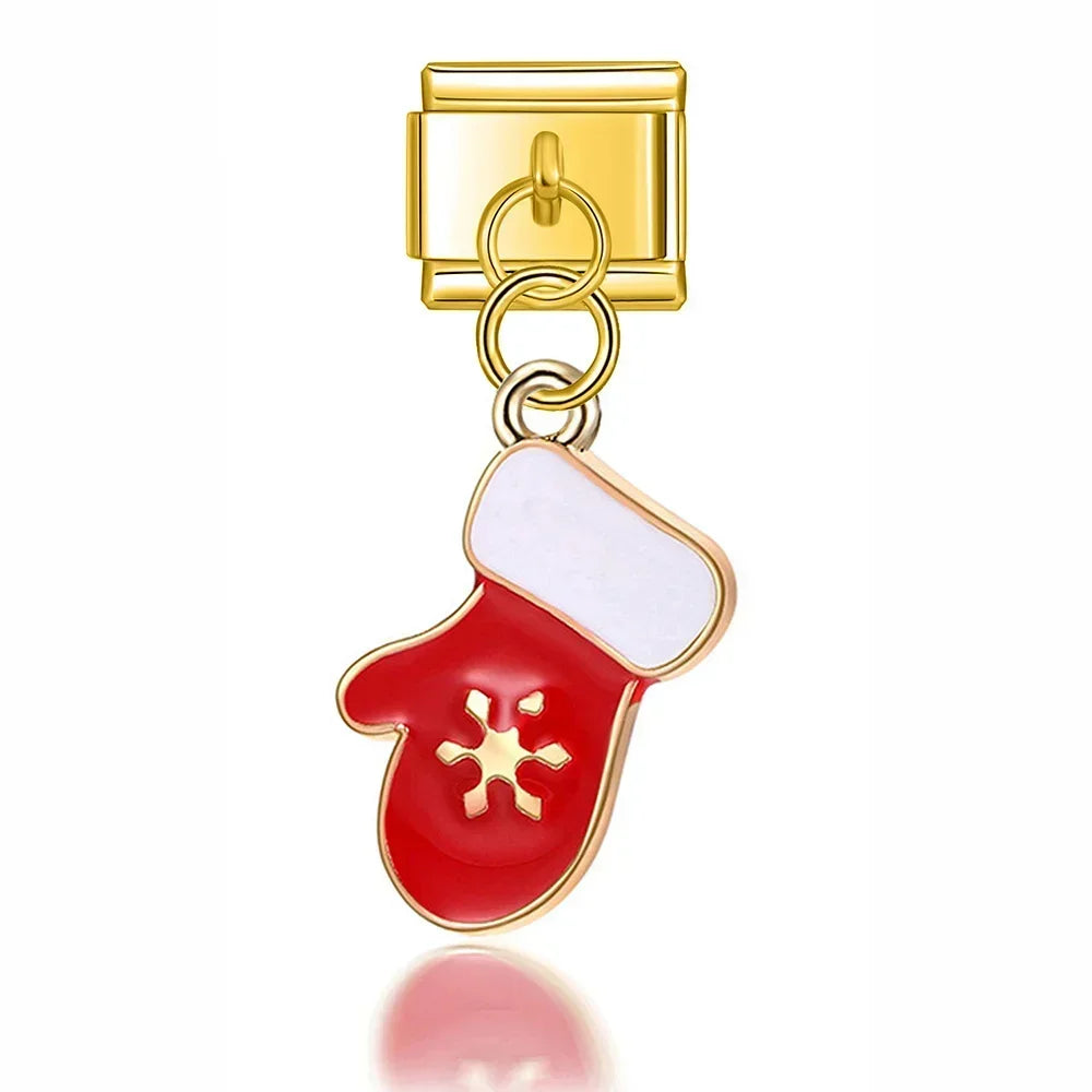 Christmas Gloves Charm