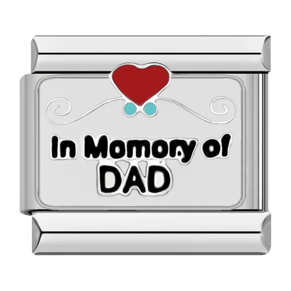 In Memory of DAD - Silver Charm - Charmris