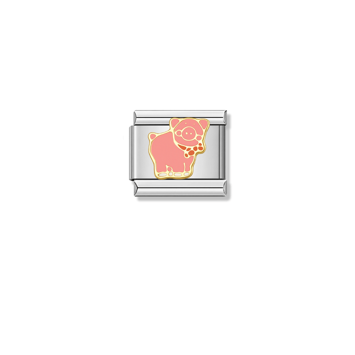 Scarlet Snout – silver Italian charm by Italycharm