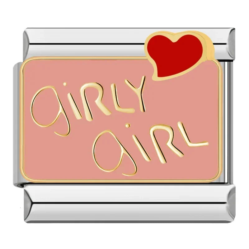 Girly Girl - Silver Charm - Charmris