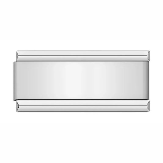 Original Silver Bar Charm – Italian charm by Italycharm