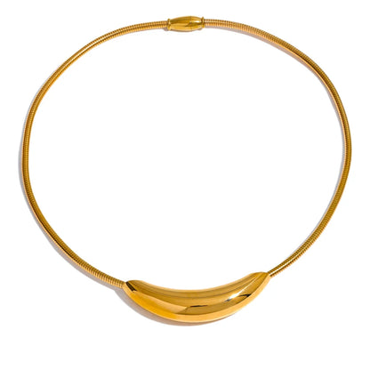Sculpt Bar Collar Necklace