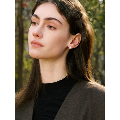 Lustre Pearl Stud Earrings Set