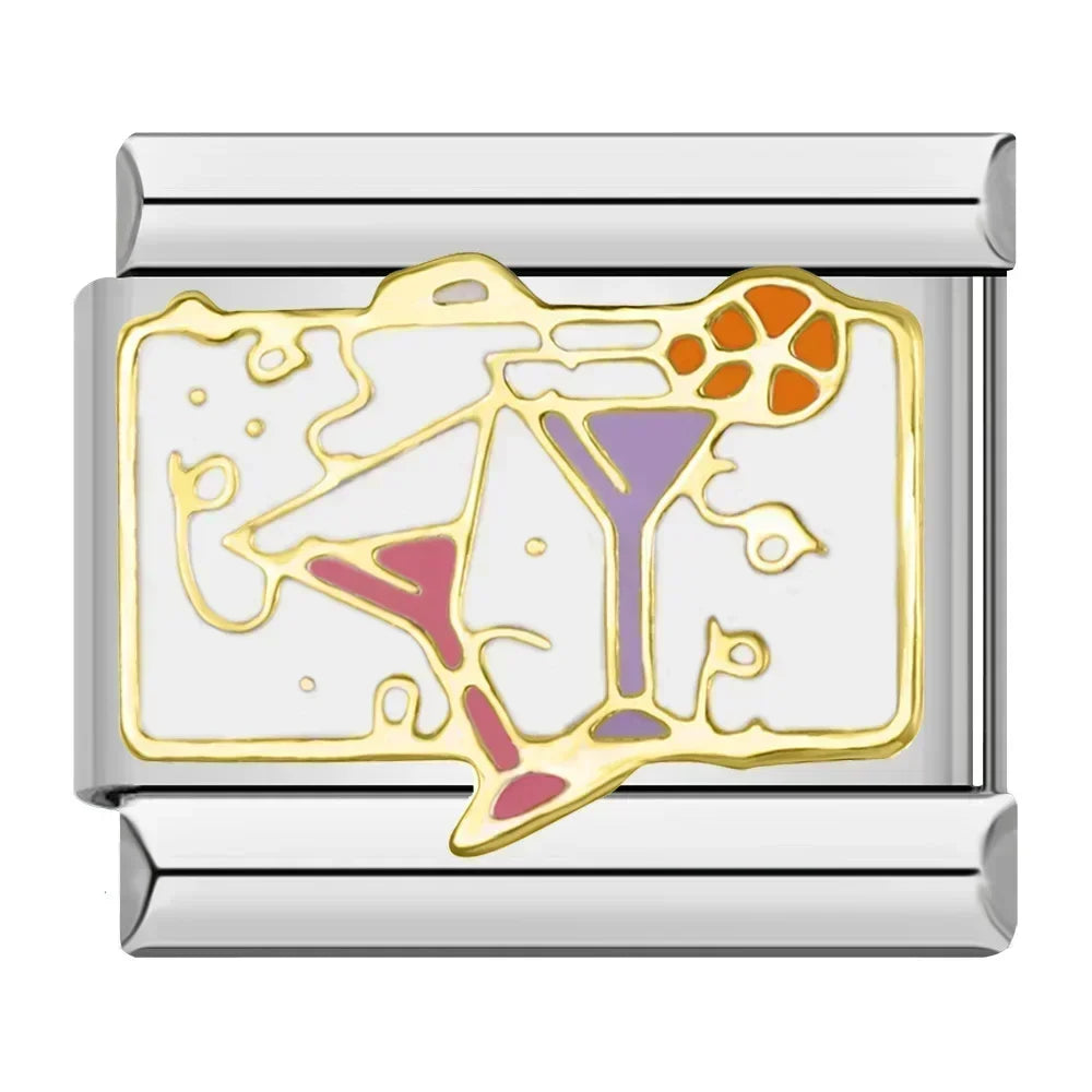 Drink & Celebrate - Silver Charm - Charmris