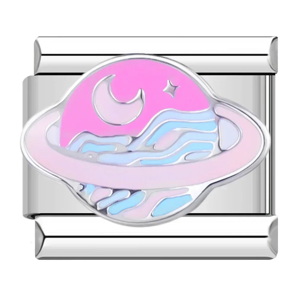 Cotton Candy Star - Silver Charm - Charmris