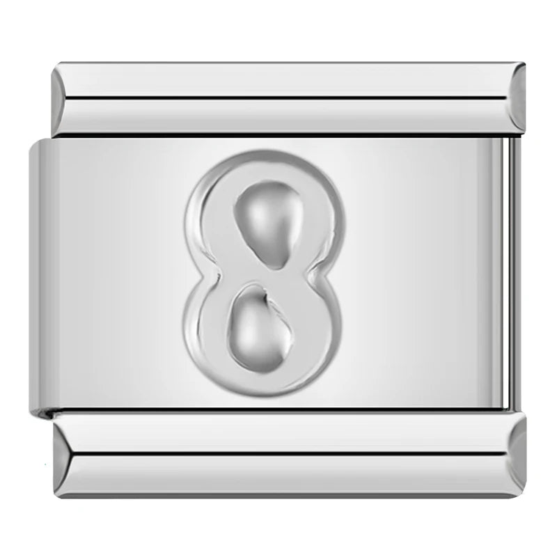 Number 8 - Silver Charm - Charmris