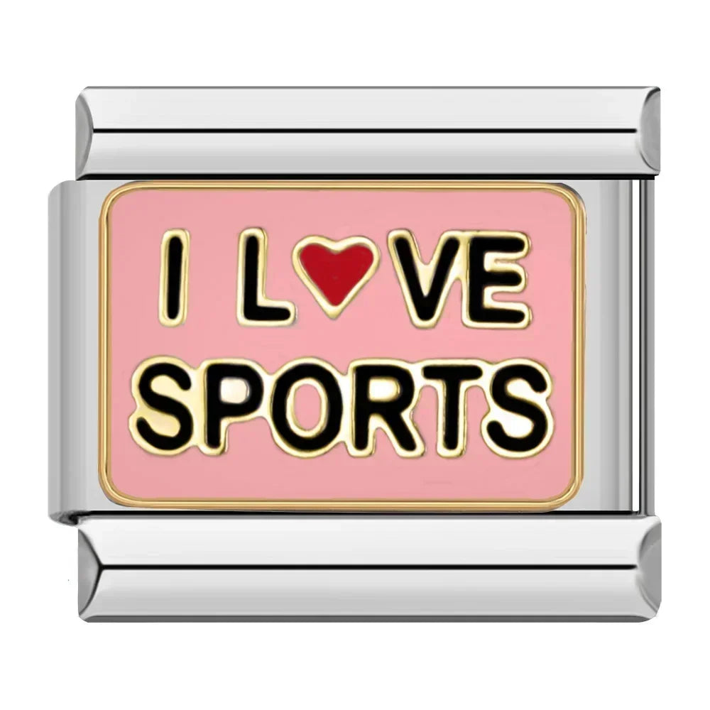 I Love Sports - Silver Charm - Charmris