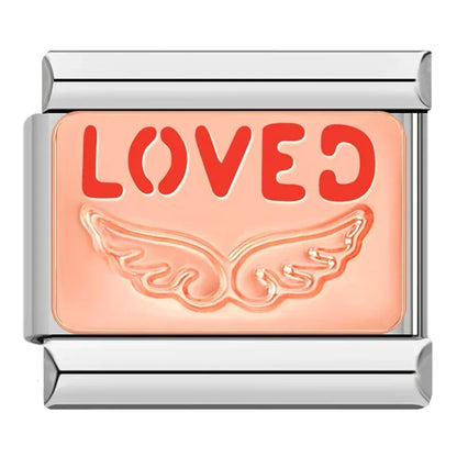Rose Loved - Silver Charm