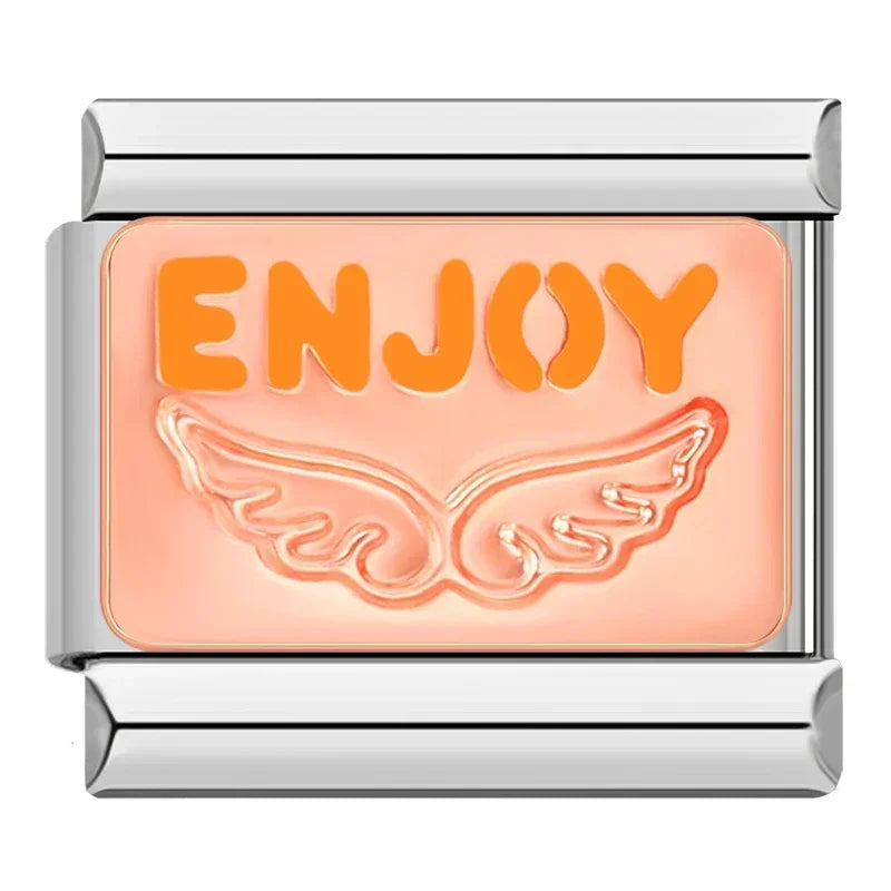 Rose Enjoy - Silver Charm - Charmris