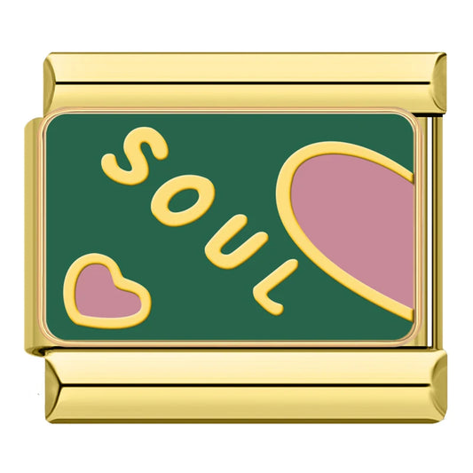 SOUL - Gold Couple Charm