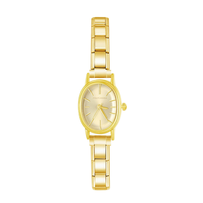 Silva Grace – Champagne Dial Gold Women's Watch | Italycharm – Italian charm watch by Italycharm