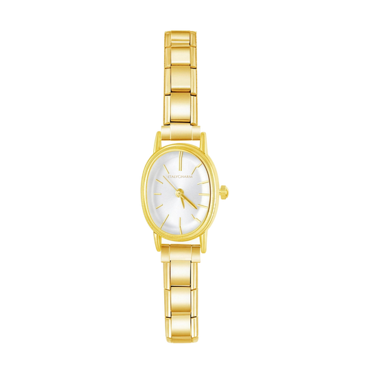 Silva Grace – Ivory Dial Gold Women's Watch | Italycharm – Italian charm watch by Italycharm