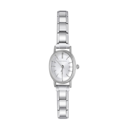 Silva Grace – Ivory Dial Silver Women's Watch | Italycharm – Italian charm watch by Italycharm