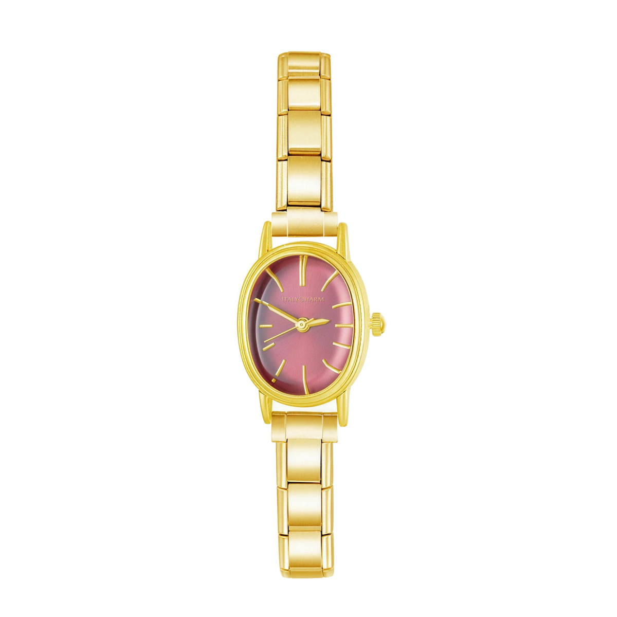 Silva Grace – Rose Blush Dial Gold Women's Watch | Italycharm – Italian charm watch by Italycharm