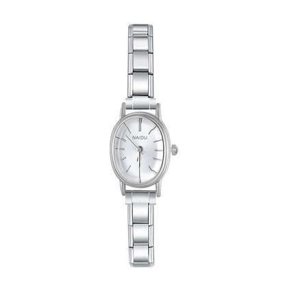 Silva Grace – Ivory Dial Silver Women's Watch | Italycharm – Italian charm watch by Italycharm