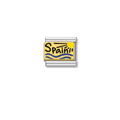 Spain – silver Italian charm by Italycharm