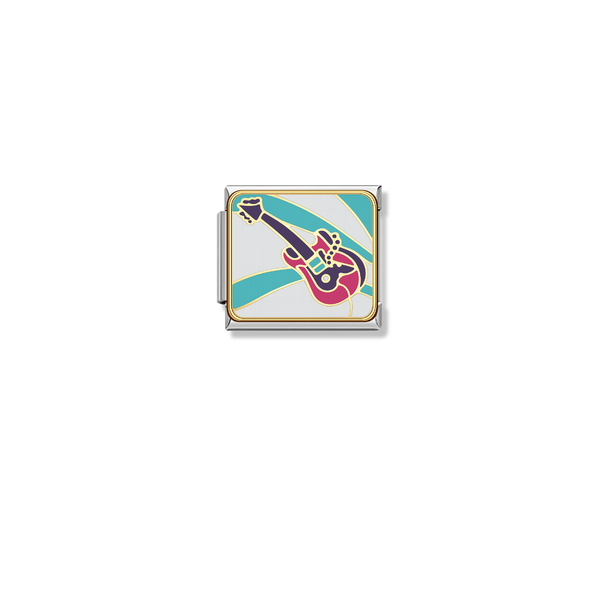 Star Strummer – silver Italian charm by Italycharm