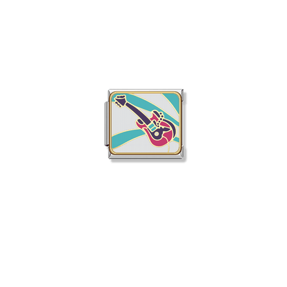 Star Strummer – silver Italian charm by Italycharm