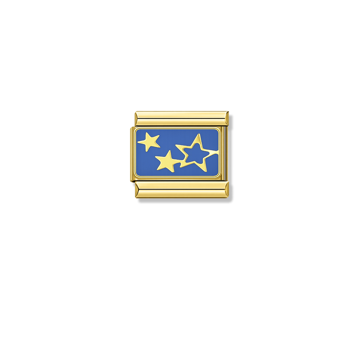 Stellar Classic – gold Italian charm by Italycharm