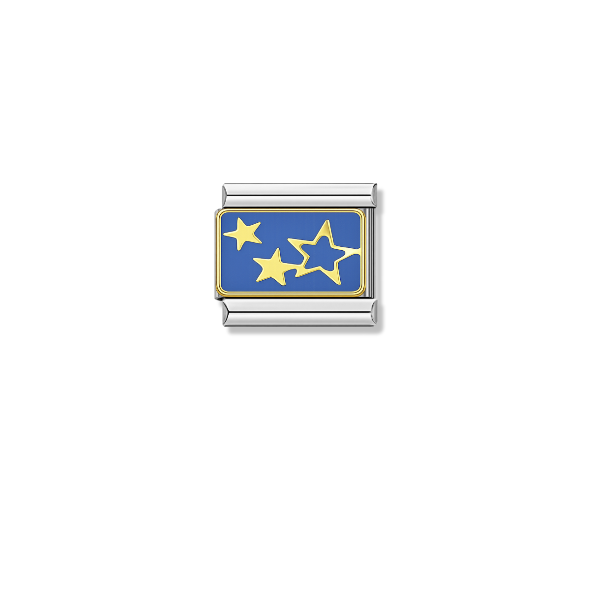 Stellar Classic – silver Italian charm by Italycharm