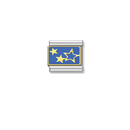 Stellar Classic – silver Italian charm by Italycharm