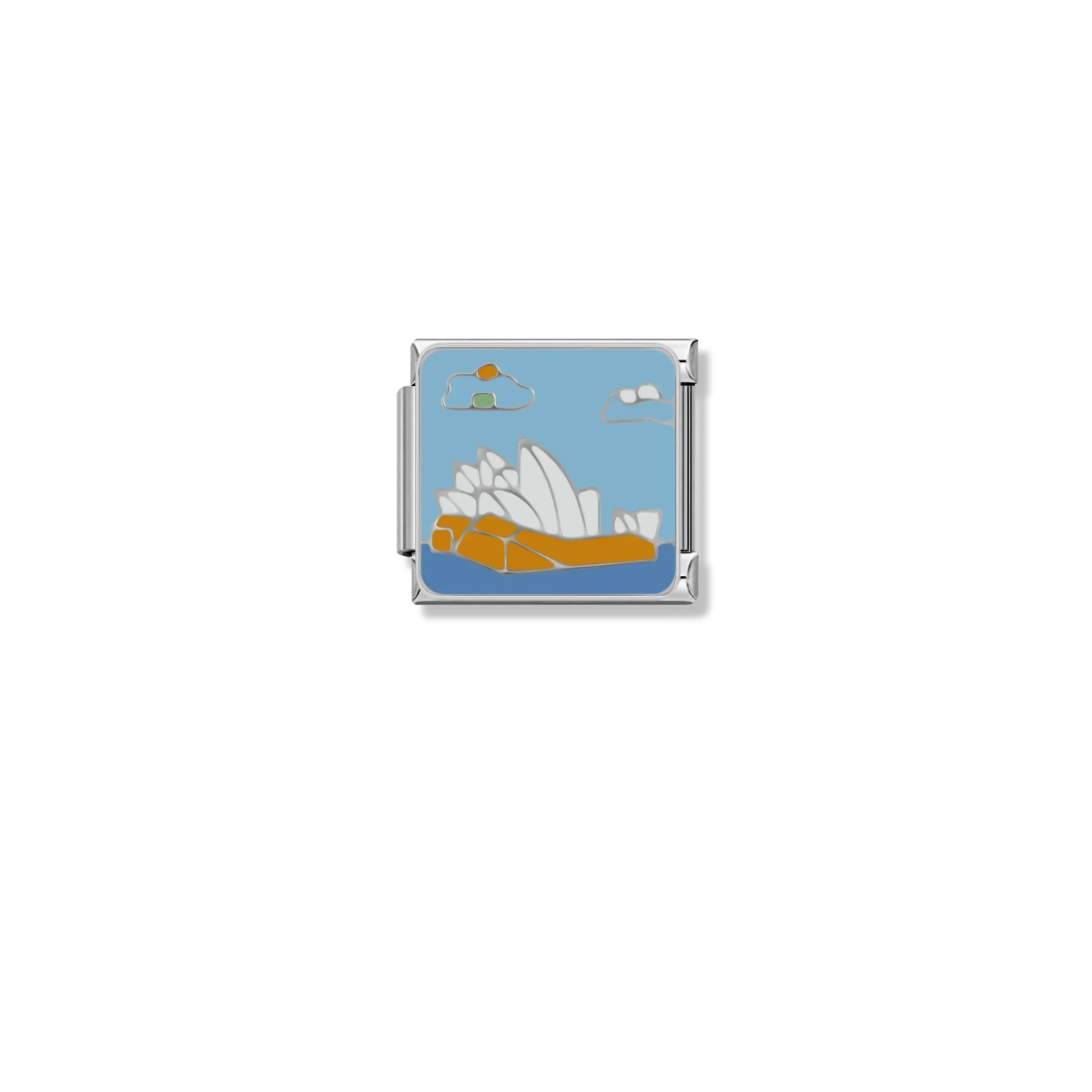 Sydney’s Icon – silver Italian charm by Italycharm