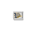 Tropical Fish – Silver Italian Charm