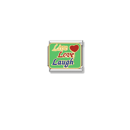 Triple L Charm – silver Italian charm by Italycharm