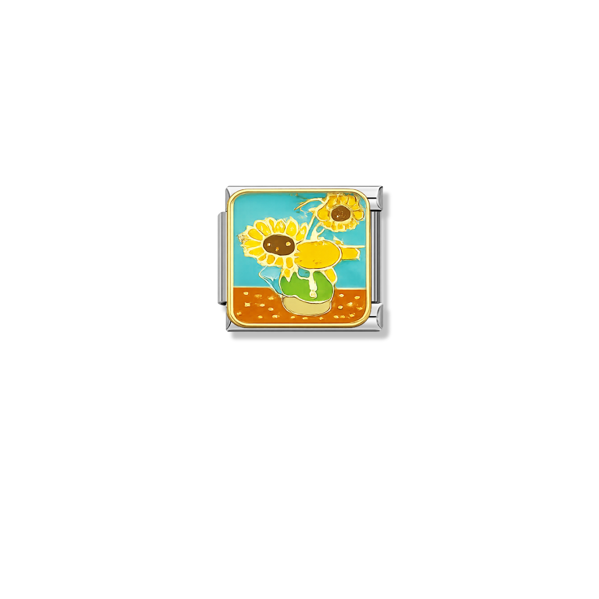 Van Gogh’s Blossom – silver Italian charm by Italycharm