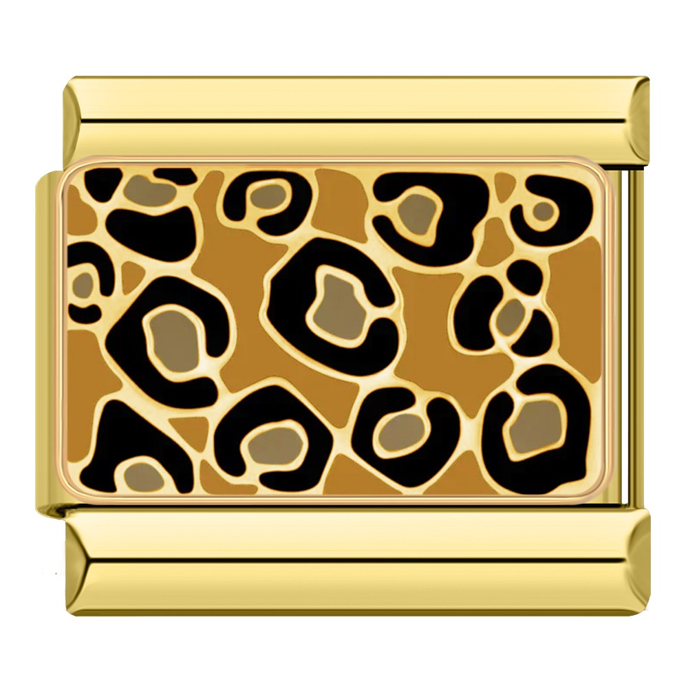 Leopard - Gold Charm - Charmris
