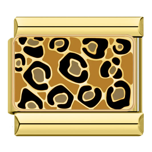 Leopard - Gold Charm - Charmris