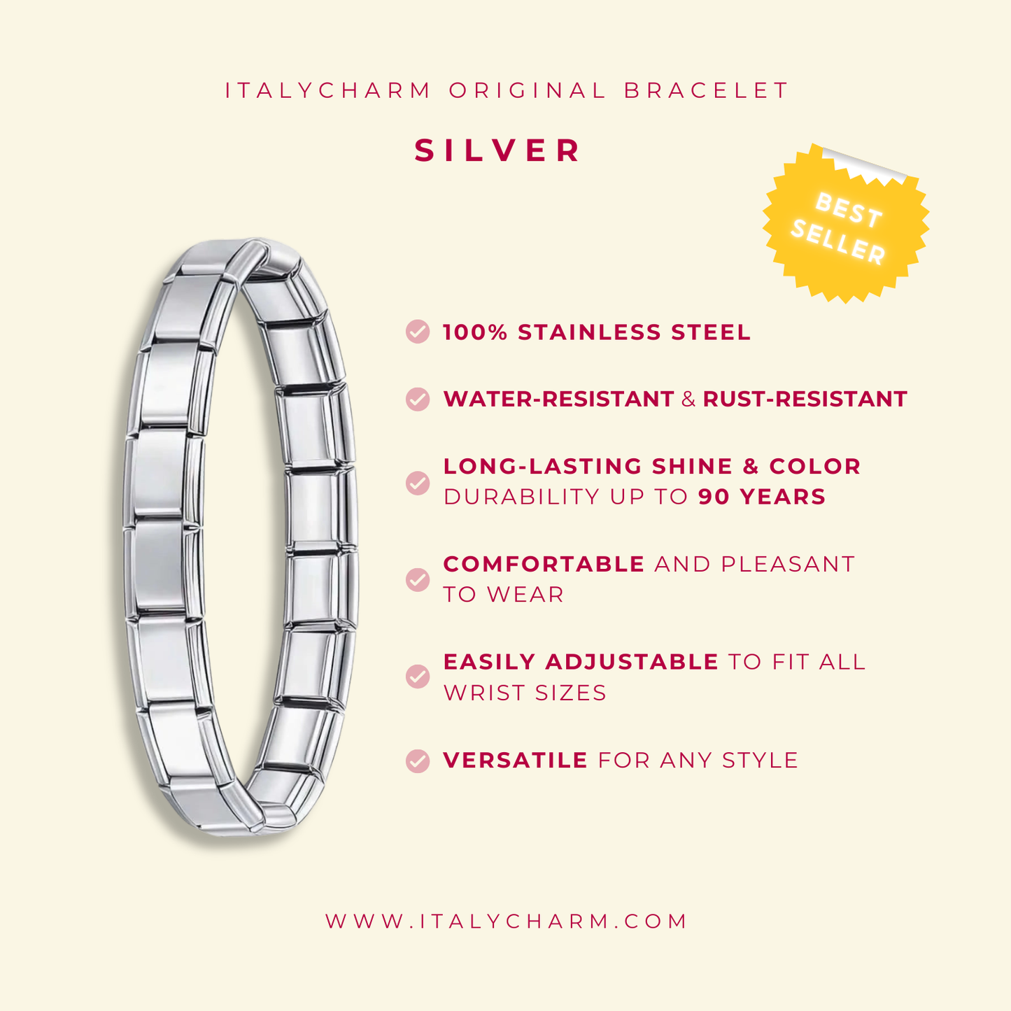 ITALYCHARM original bracelet - Charmris