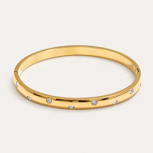Stargaze Scattered Pavé Bangle