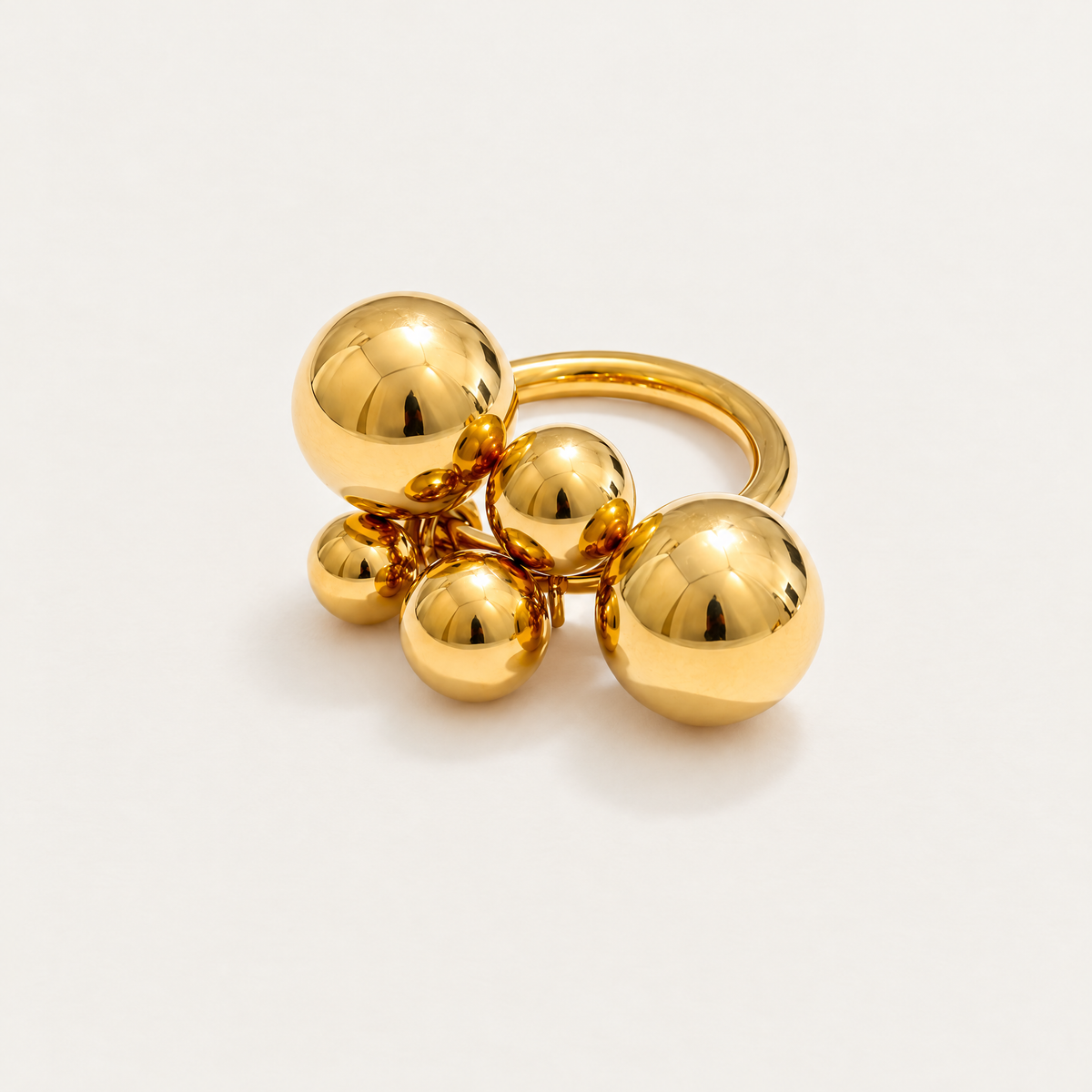 Bubble Ball Cluster Ring