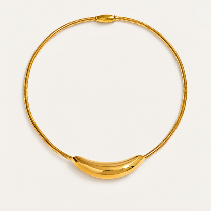 Sculpt Bar Collar Necklace