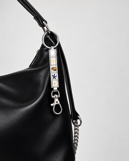 Italycharm Keychain - Silver