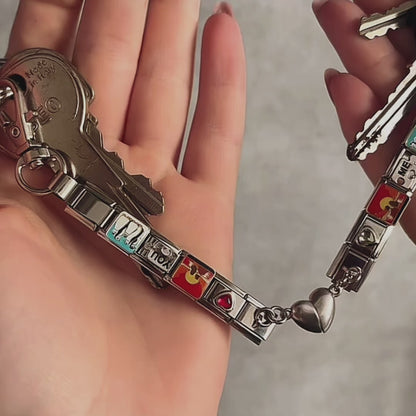 Italycharm Keychain - Gold